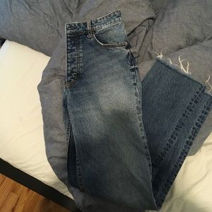 HM Mom/Boyfriend jeans sz 6
