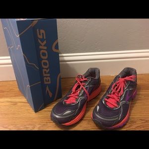 Purple and Pink Brooks Running Shoes size 11.5