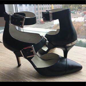 Michael Kors black heels only worn once