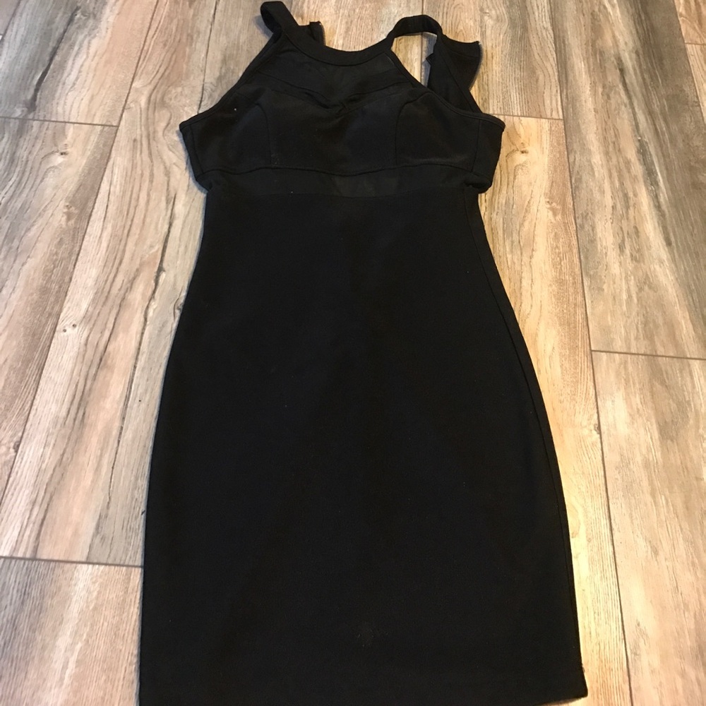 Black Mini Party Dress