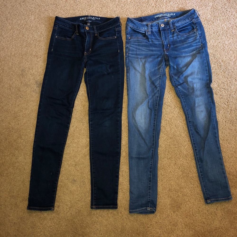 2 american eagle jeans