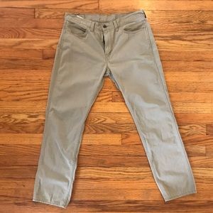 Levi's 511 Khaki Pants 36/32