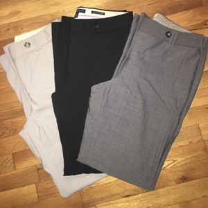 Lot of 3 pair Banana Republic Jackson trousers