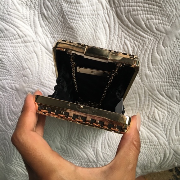 Inc gold  clutch/crossbody - Picture 2 of 3