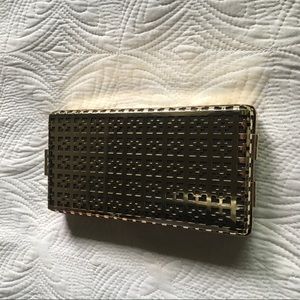 Inc gold  clutch/crossbody