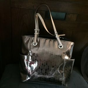 Michael Kors east west tote with wallet