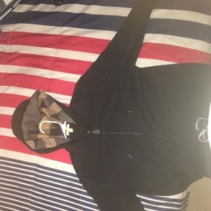 Authentic  Black Burberry Hoodie