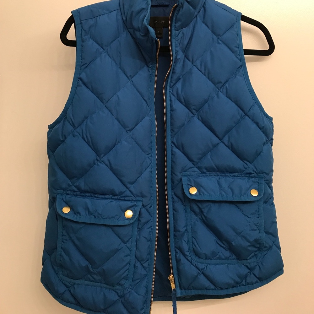 J Crew Blue Vest
