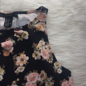 Floral Printed Crop Top