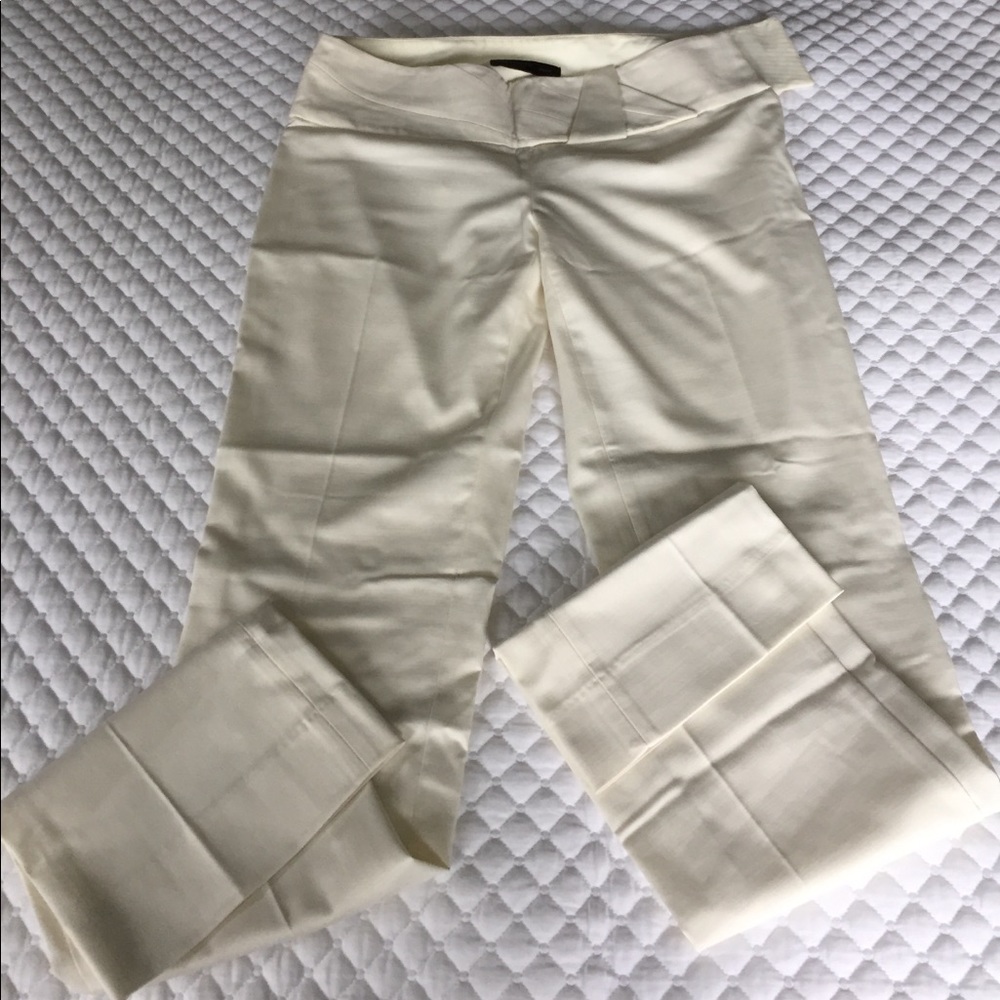 The limited cream dress pants- drew fit