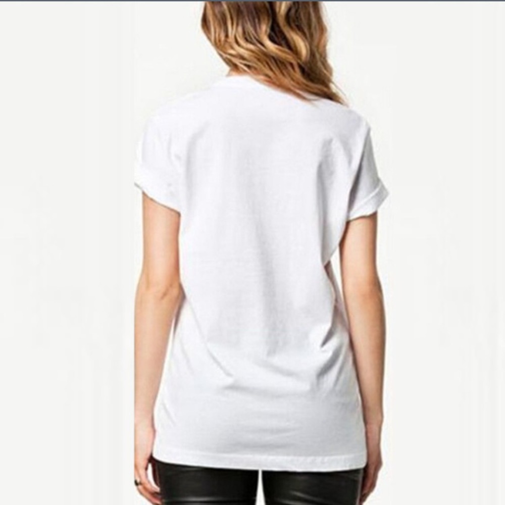 3/$30 JESSICA outlined tee👀 - Picture 2 of 4