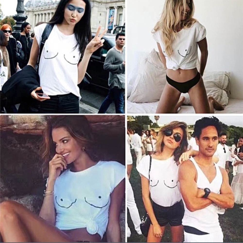 3/$30 JESSICA outlined tee👀