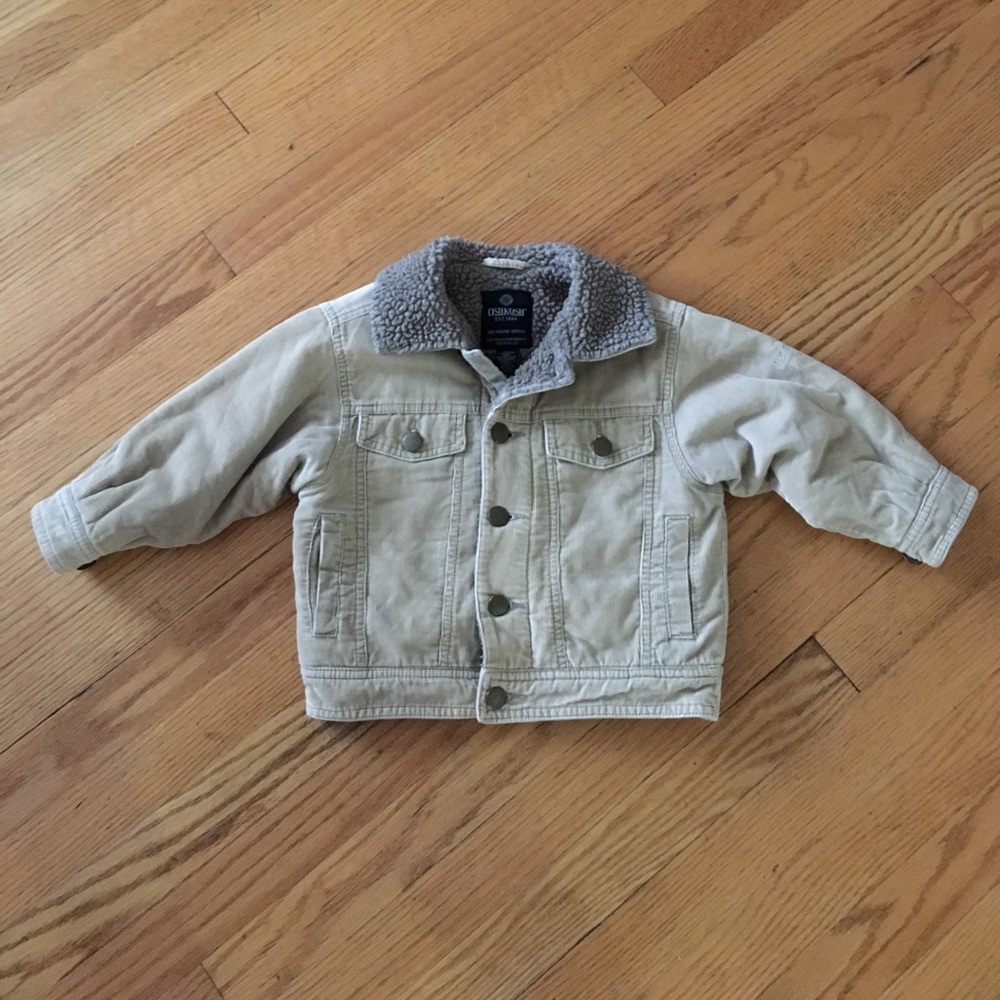 Oshkosh corduroy winter coat