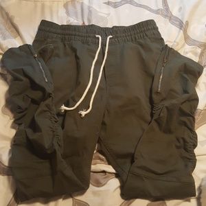 H&M Fear of God Style Drop Crotch Zipper Pants