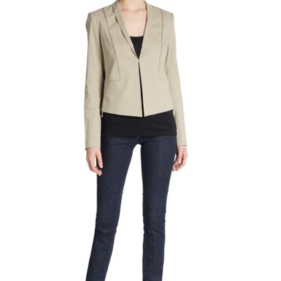 Elie Tahari Heidi Jacket Navy - Picture 2 of 7