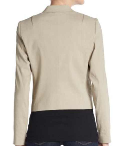 Elie Tahari Heidi Jacket Navy - Picture 3 of 7