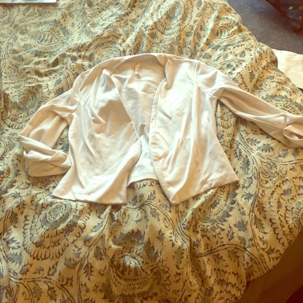 White RUBY blazer kids OS