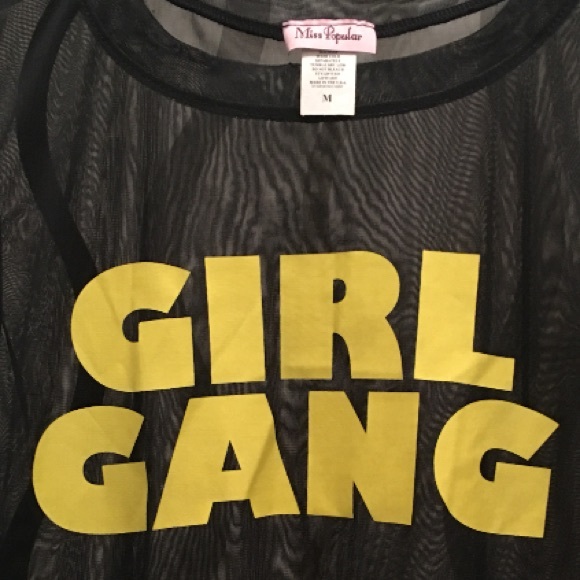 Miss Popular Sheer Super Soft Flowy Meshed Top - Picture 5 of 5