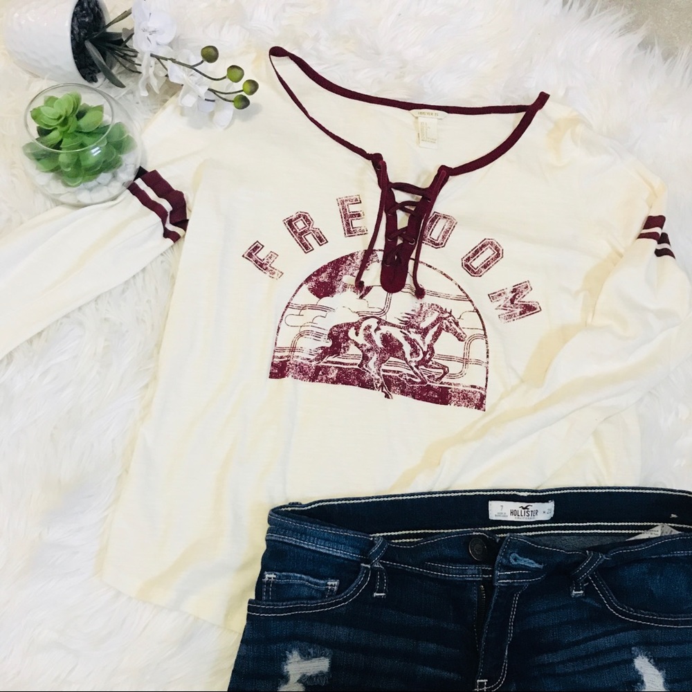 Forever 21 long sleeves tshirt