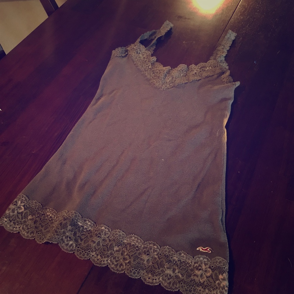 Hollister lace tank