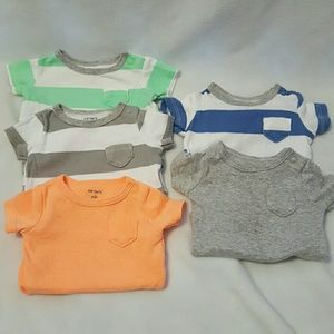 5 Carters Pocket Tee's