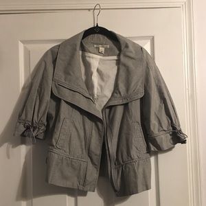 Kenneth Cole 1/4 Sleeve Blazer/Light Jacket