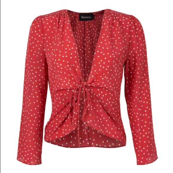 Realisation par Bianca top in red star XXS - Picture 2 of 4