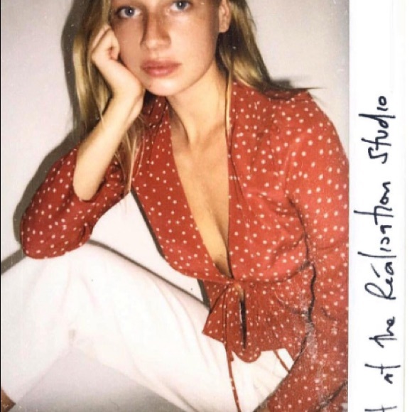 Realisation par Bianca top in red star XXS - Picture 3 of 4