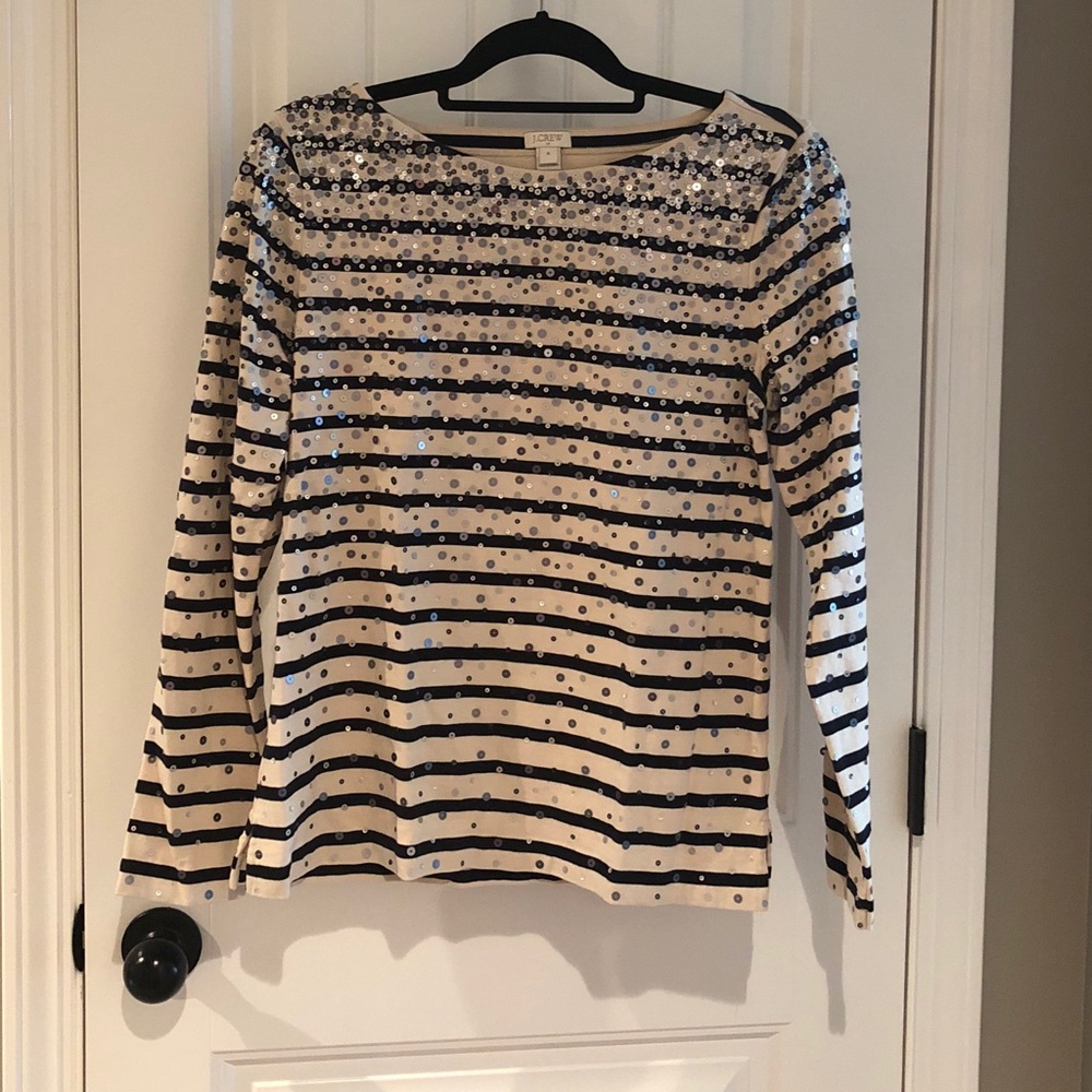J.Crew sequined top