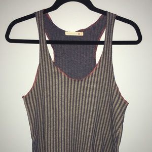 Alternative Apparel striped cotton tank