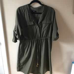 Green dress, worn once