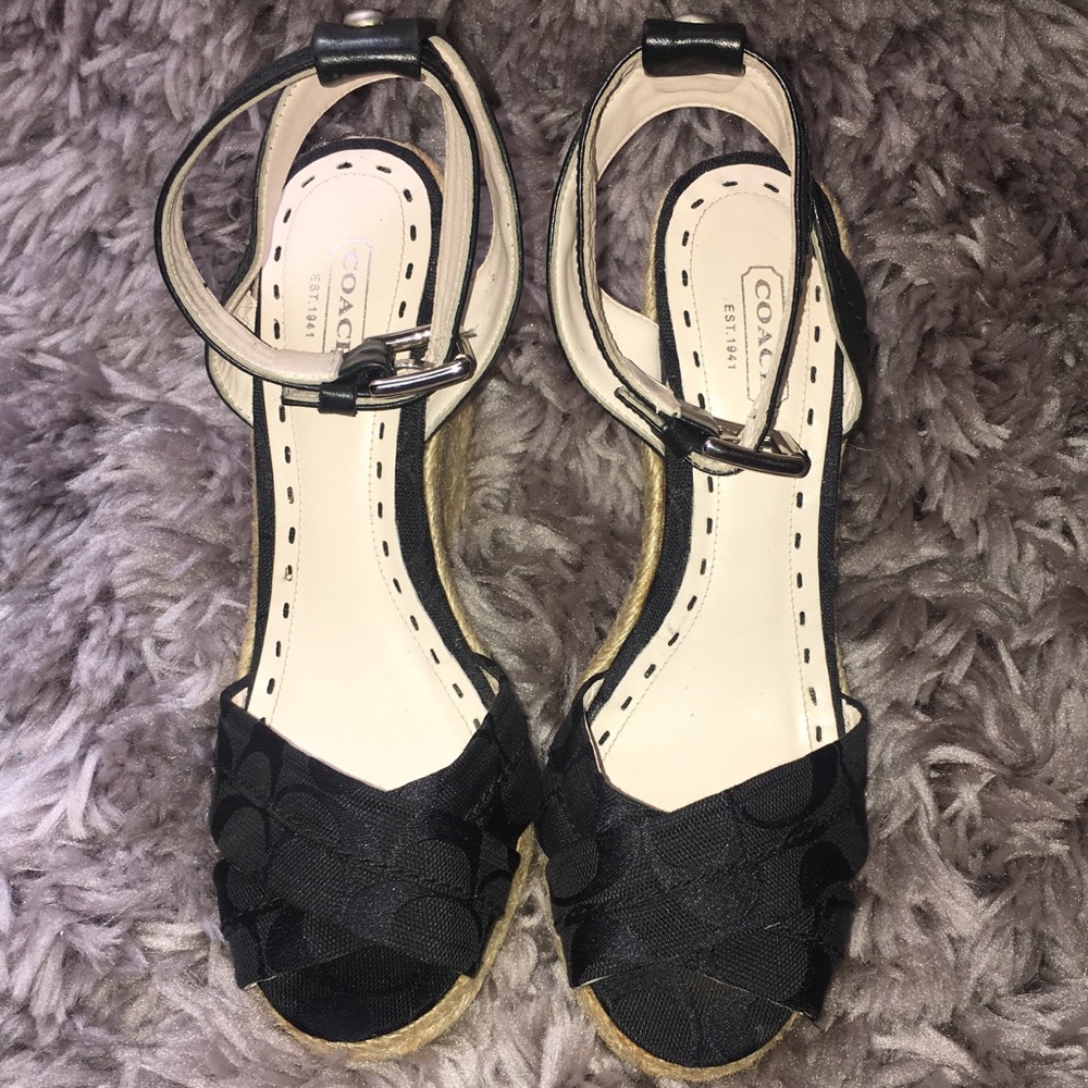 Coach Espadrilles Size 8