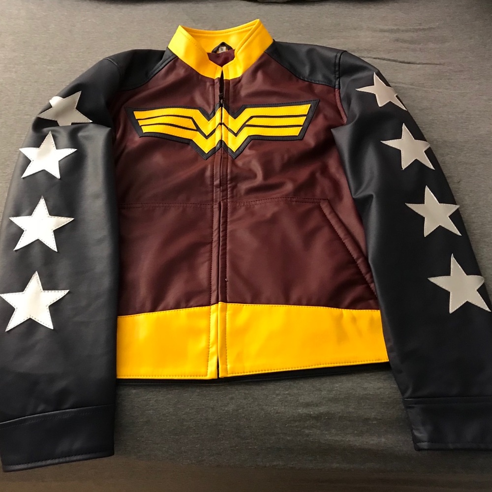 Wonder Woman Motorcycle Jacket