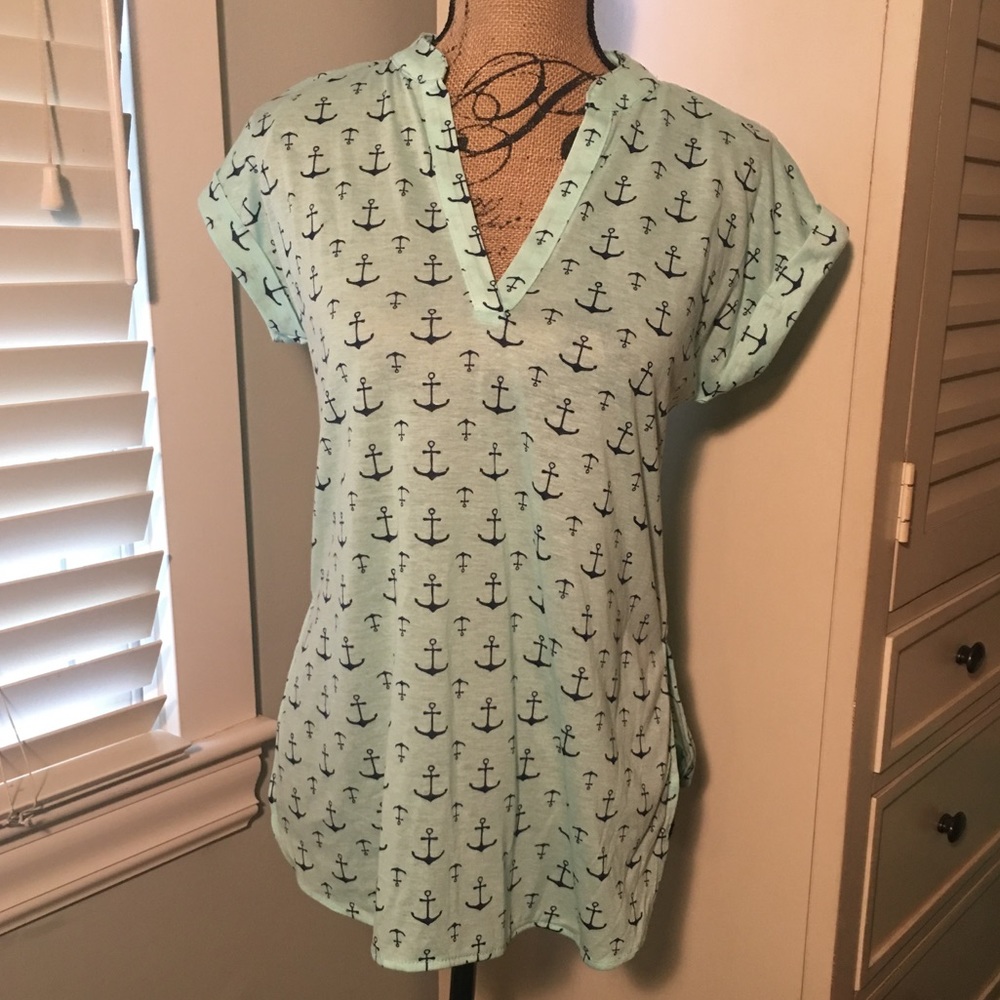 No Boundaries anchors shirt