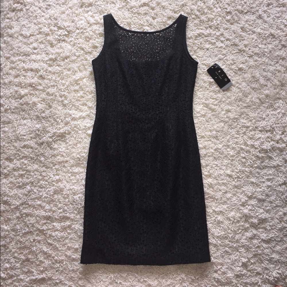 Black Lace Dress Trio New York