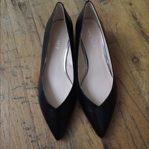 Nine West pointed toe wedges