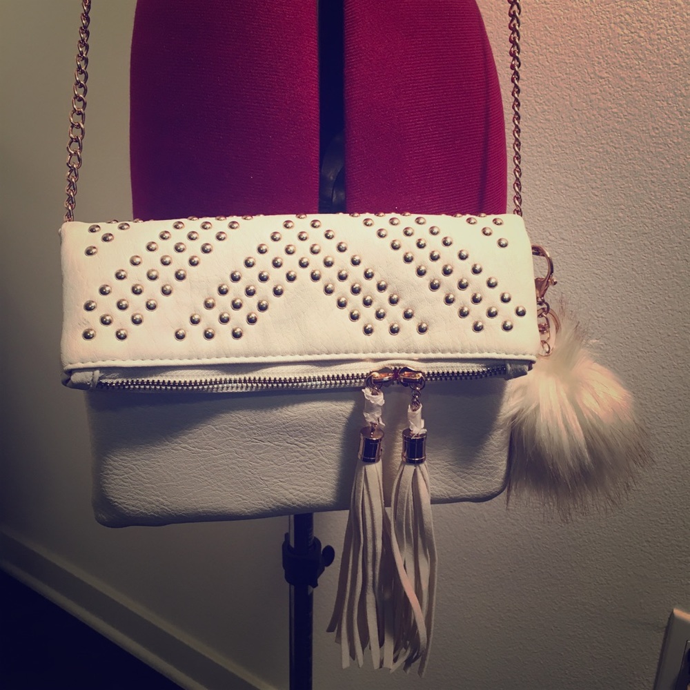 White Crossbody Purse
