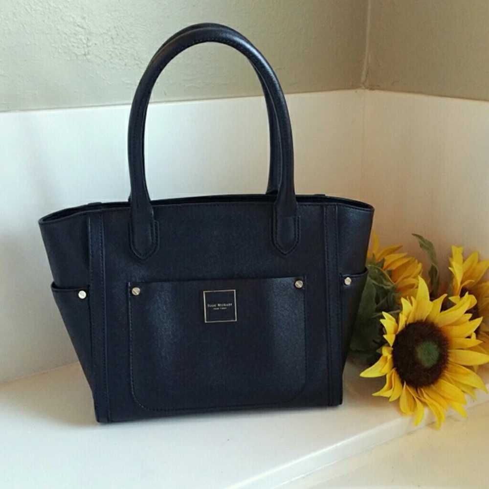 Isaac Mizrahi Saffiano Valerie Tote