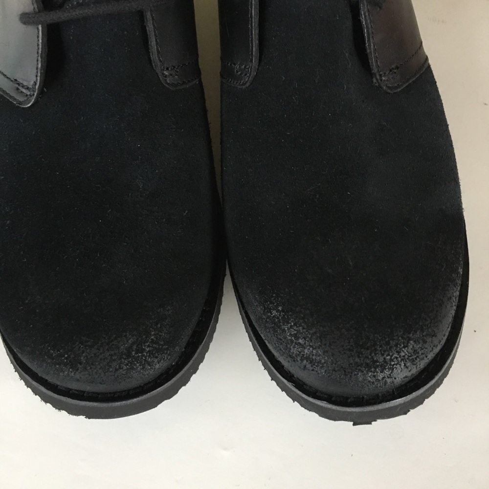 NEW UGG black ankle chukka boots warm winter 39.5 - Picture 6 of 8