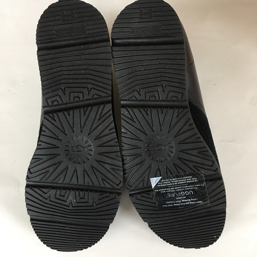 NEW UGG black ankle chukka boots warm winter 39.5 - Picture 8 of 8