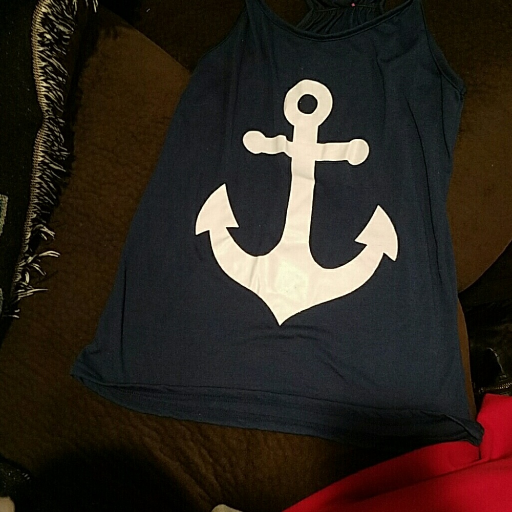 navy anchor tank
