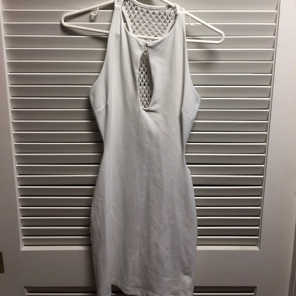 White Bebe minidress