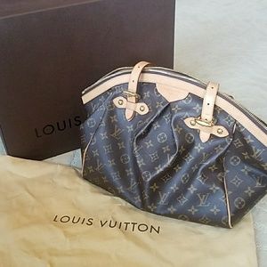 Louis Vuitton Canvas Trivoli Purse