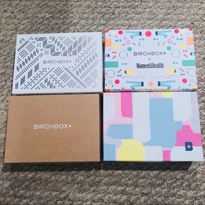 4 Birchbox Empty Boxes