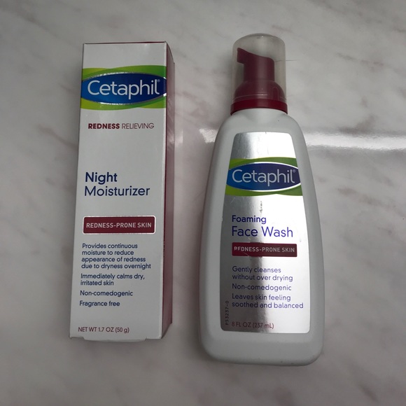 cetaphil foaming face wash redness prone