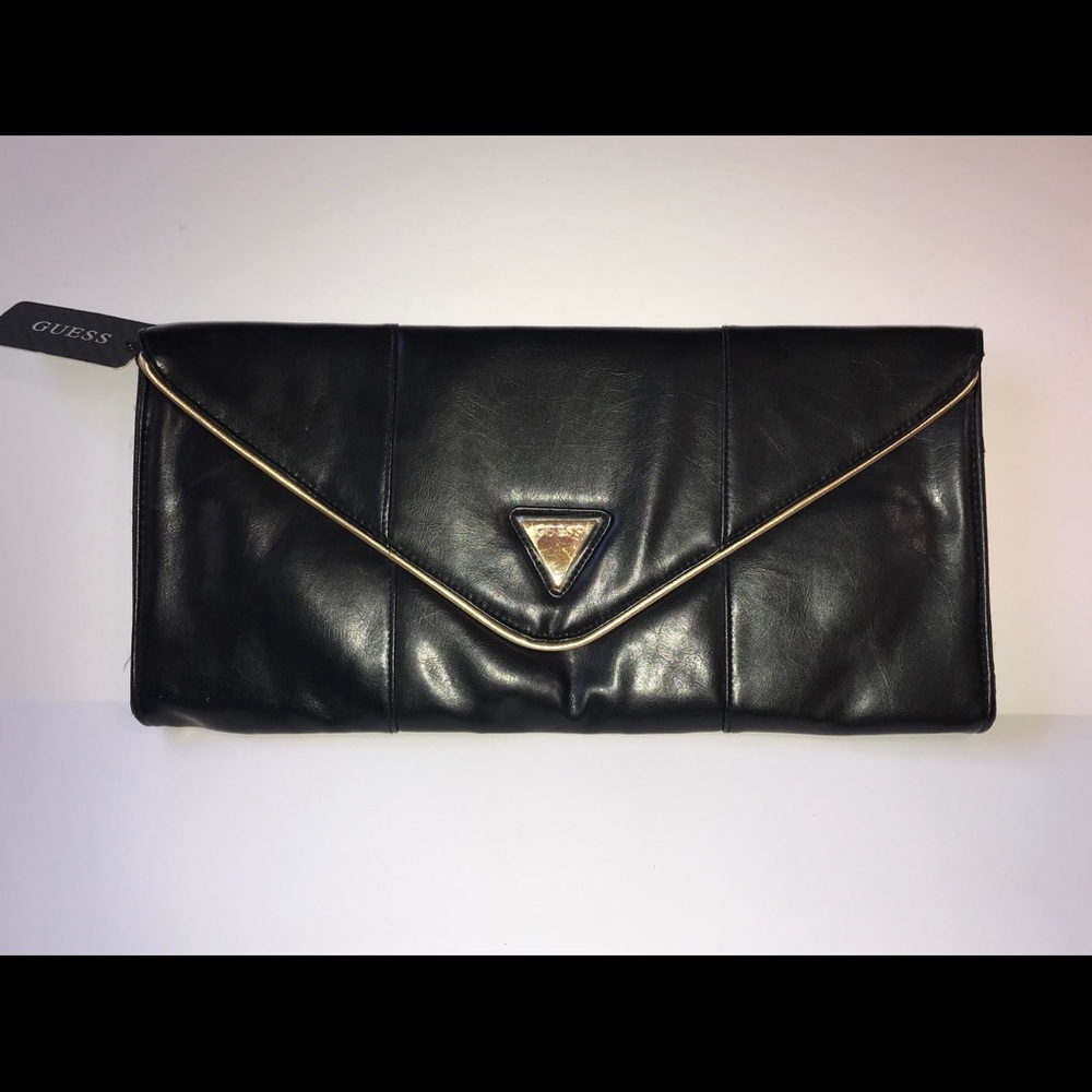 NWT Guess envelope style clutch.