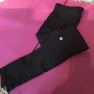 Lululemon wunderunder leggings size 6 black
