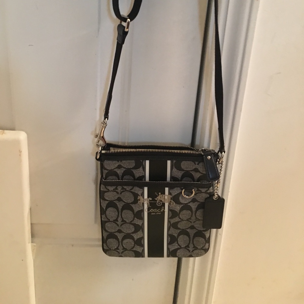Coach cross body purse