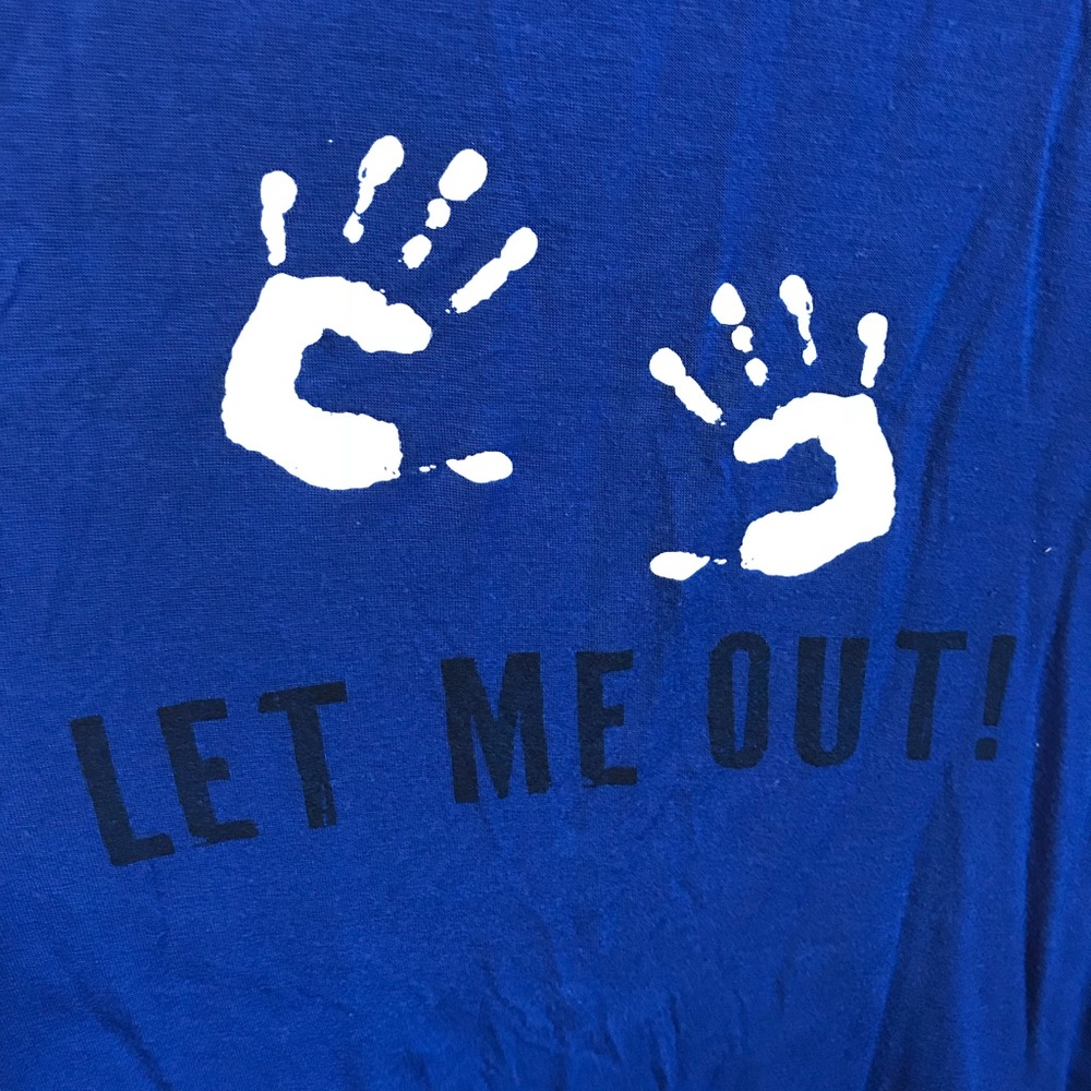💙👶🏻✋🏽MATERNITY: LET ME OUT! shirt 💙👶🏻