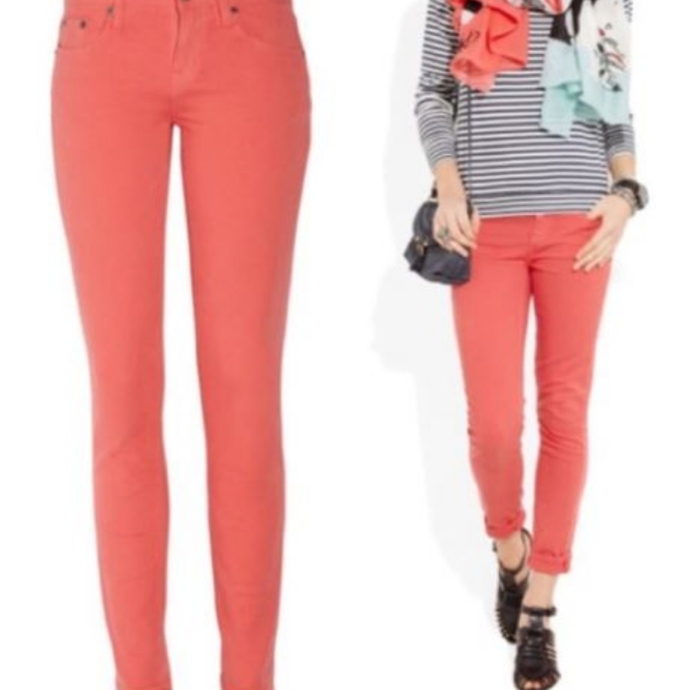 J Crew Toothpick ankle jean